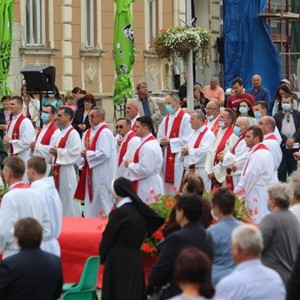 Mons. Gorski predslavio euharistiju na svetkovinu sv. Marka Križevčanina u Križevcima 